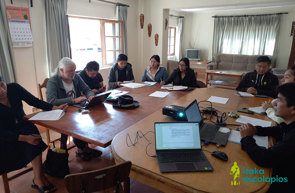 Educadores de Internatos Escolápios na Bolívia