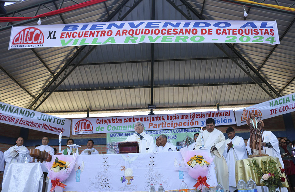 Encontro catequistas Arquidiocesano - Anzaldo