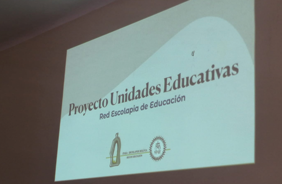 Encontro de diretores Escolápios Bolívia